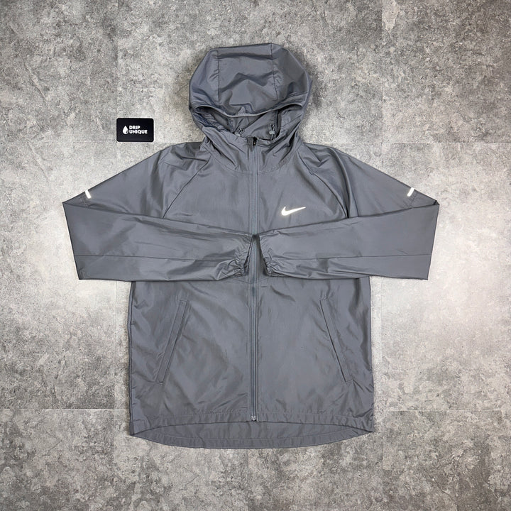 Nike Repel Miler Windrunner Jacket Smoke Grey